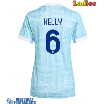 Juventus Lloyd Kelly #6 Replica Away Shirt Ladies 2025-26 Short Sleeve
